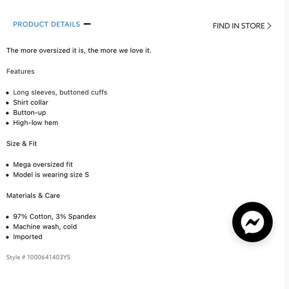 COPY - Oversized Poplin - Picture 8 of 17